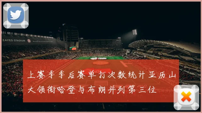 上赛季季后赛单打次数统计亚历山大领衔哈登与布朗并列第三位