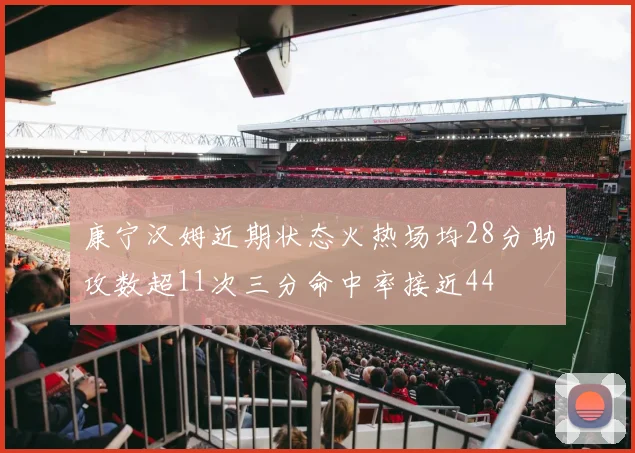 康宁汉姆近期状态火热场均28分助攻数超11次三分命中率接近44